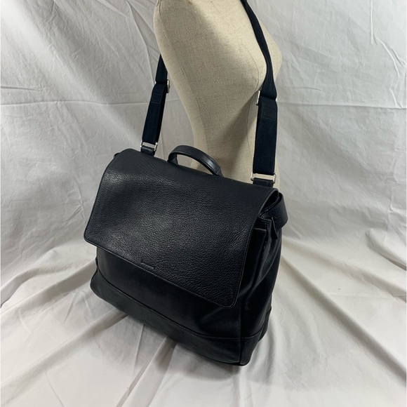 Shinola Bags Genuine Shinola Detroit Black Leather Cross Body Bag Messenger Briefcase Poshmark